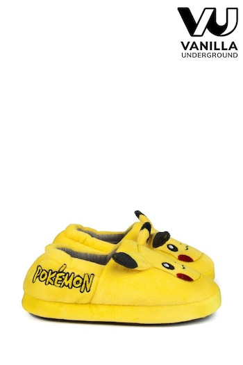 Vanilla Underground Yellow Pokemon Slippers (Q78524) | £17