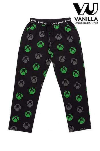 Vanilla Underground Black Xbox Mens Black Lounge Pants (Q78599) | £20