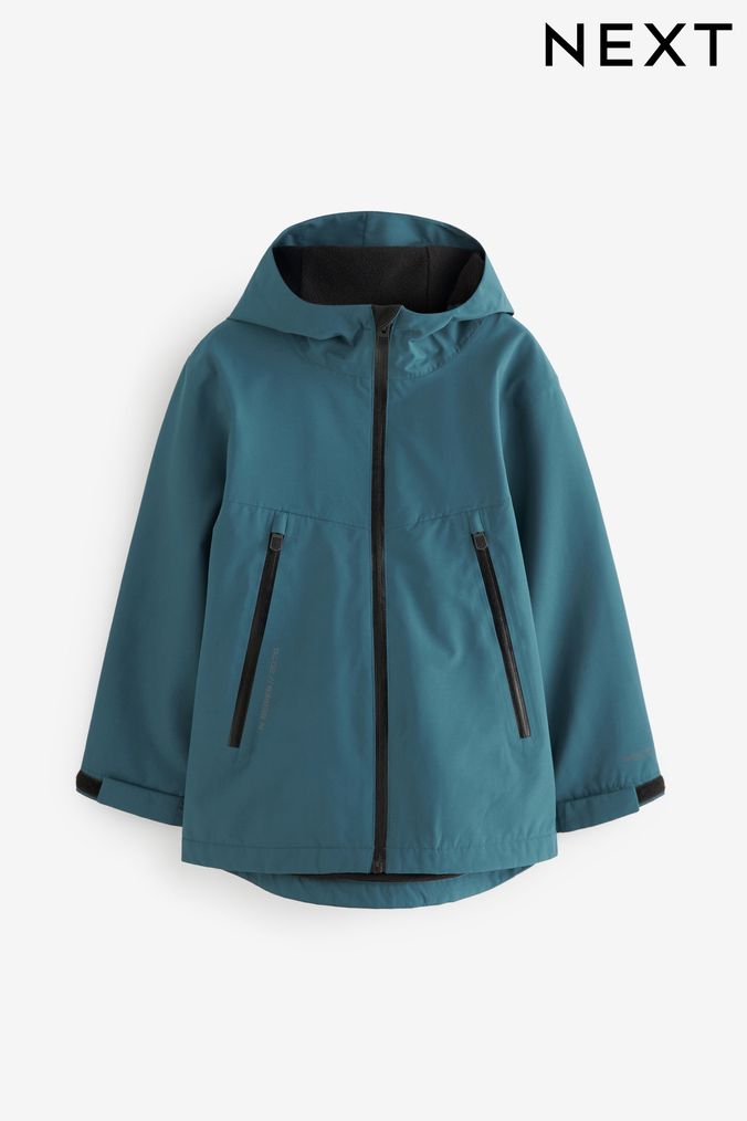 Boys navy waterproof coat new arrivals
