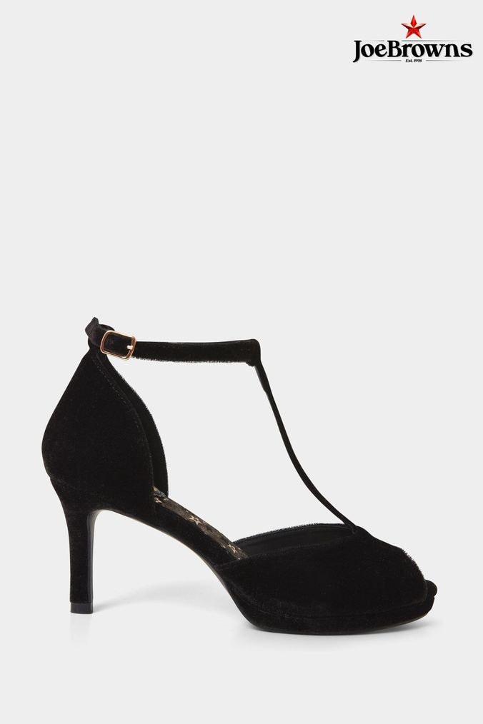 Peep Toe Shoes Kitten High Mid Heel Peep Toe Flat Shoes Next