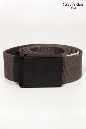 Calvin Klein Golf Grey Buckle Belt (Q78739) | £20