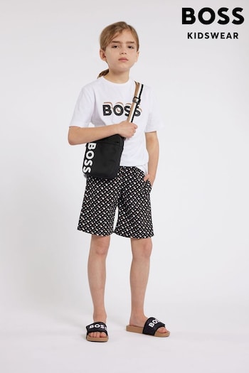 BOSS Black Logo Swim pinzas Shorts (Q78835) | £74 - £85