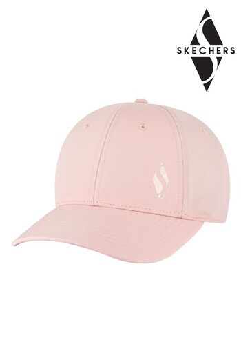 Skechers Pink Skech-Shine Rose Gold Diamond Hat (Q79022) | £20