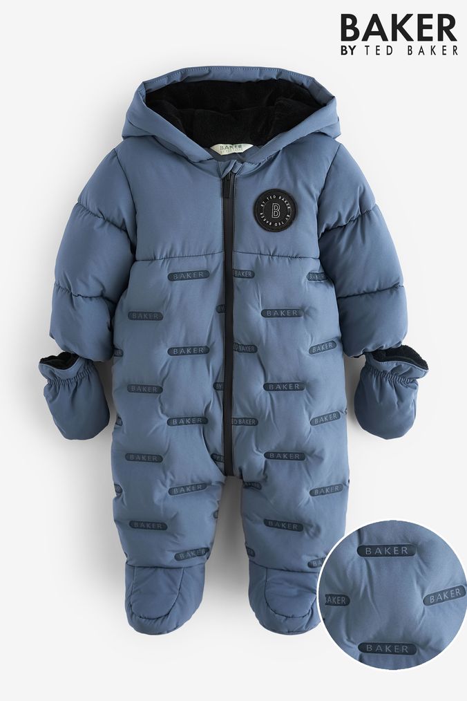Baby boy snowsuit uk on sale