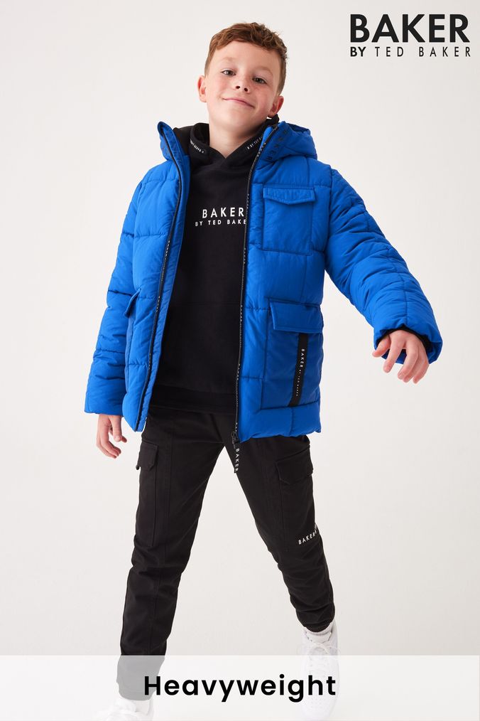 Boys blue coat deals