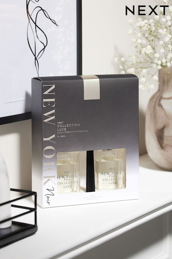 Set of 2 Collection Luxe New York Noir Diffuser (Q79302) | £22