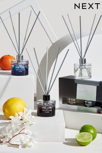 Set of 3 Collection Luxe New York 40ml Reed Diffuser Trio (Q79303) | £18