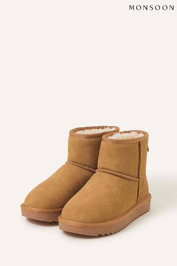 Accessorize Mid Suede Brown Boots (Q79377) | £50