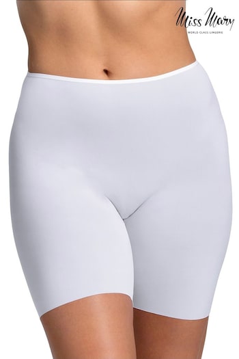 Miss Mary of Sweden White Cool Sensation Long Leg Shaper Knickers (Q79537) | £25
