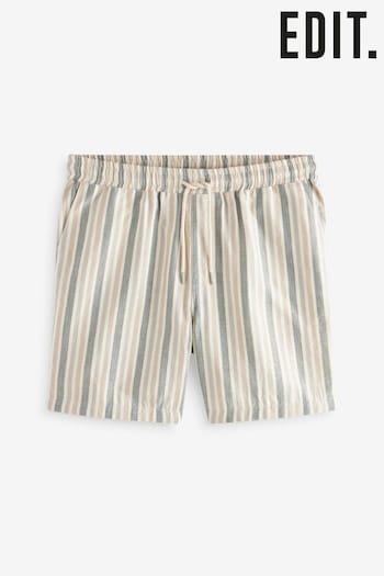 Multi EDIT Striped Dock Legging shorts (Q79704) | £28