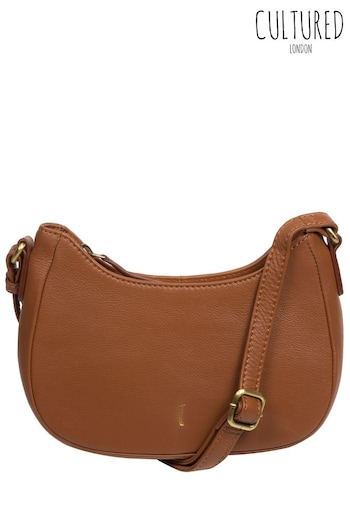 Cultured London Emilia Leather Cross Body Bag (Q79780) | £45