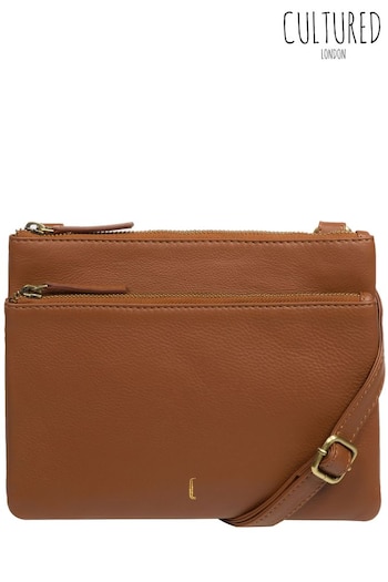 Cultured London Demi Leather Cross Body Bag (Q79821) | £49