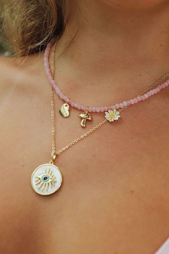 Celeste Starre Pink Summer Of Love Necklace (Q80228) | £160
