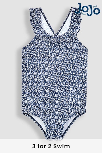 JoJo Maman Bébé Floral Swimsuit (Q80298) | £16