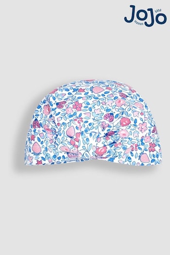 JoJo Maman Bébé Pink Ladybird Floral Print Turban (Q80301) | £5