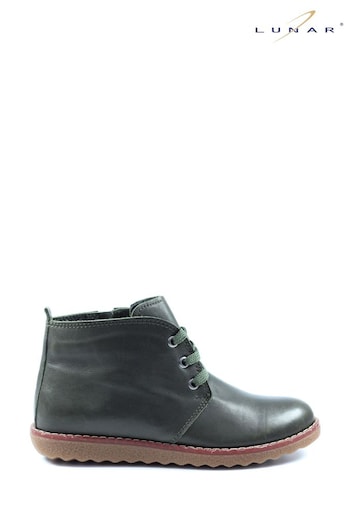 Lunar Green Claire Ankle Boots (Q80422) | £70