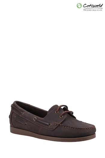 Cotswolds Waterlane Brown Mens Shoes (Q80572) | £70