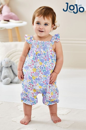 Jeans för flickor för Barn från Fendi Kids Lilac Purple Duck Floral Sunsuit (Q80634) | £22
