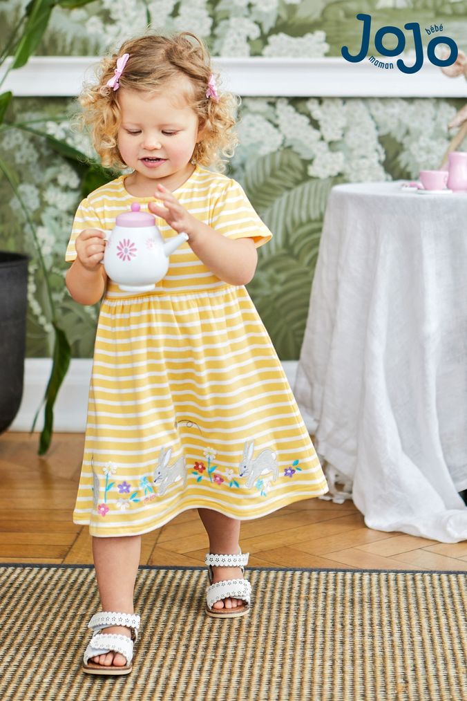 Yellow easter shop dresses for babies