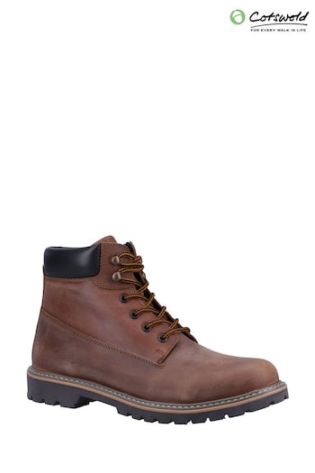 Cotswolds Pitchcombe Brown Boots Compressor (Q80766) | £80
