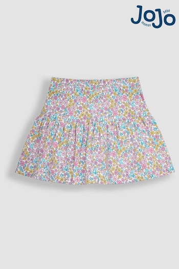 All Girls School Uniform Pink Jungle Floral Print Skort (Q80969) | £16