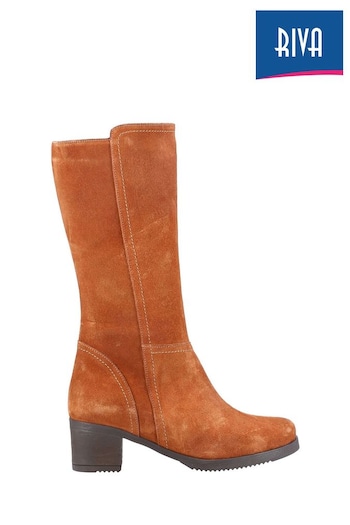 Riva Lucy Brown Boots Yaro (Q81216) | £140