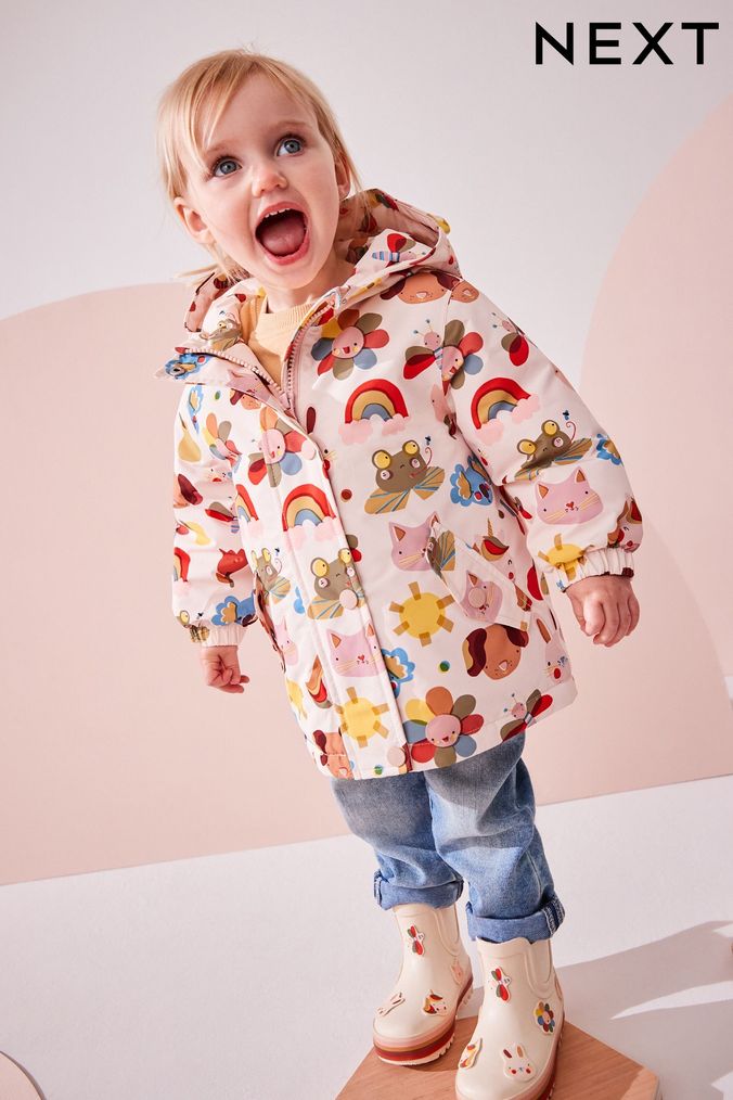 Buy Newborn Girls Younger Girls Jackets Cream Baby Online Next UK