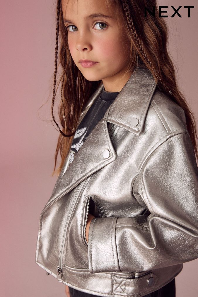 Buy Girls Jackets Biker Online Next UK