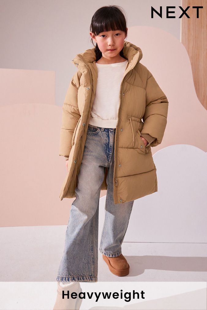 Girls Natural Coats Jackets Next Official Site