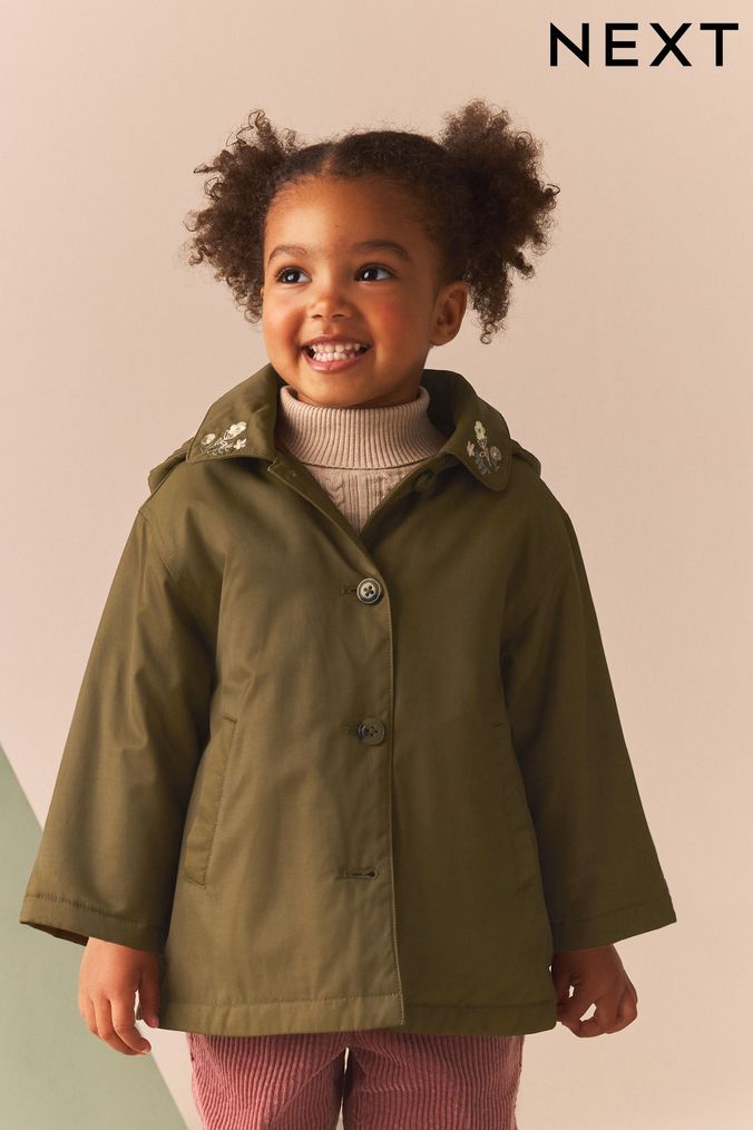 Short overcoat for girls discount
