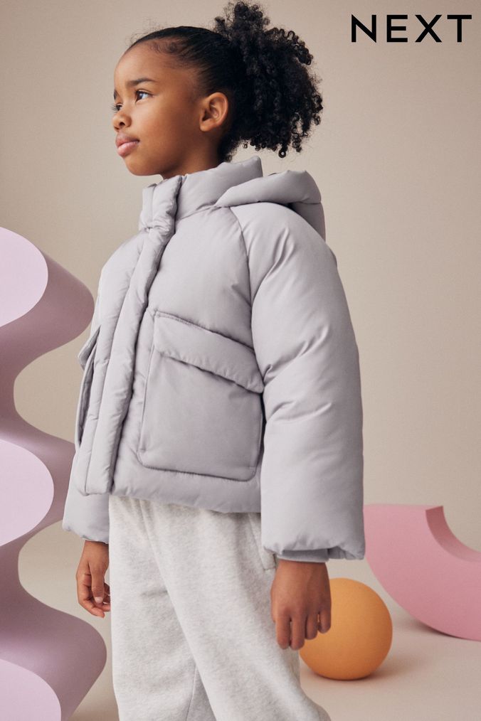 Buy Newborn Boys Newborn Unisex Older Girls Younger Boys Silver Coats Online Next UK