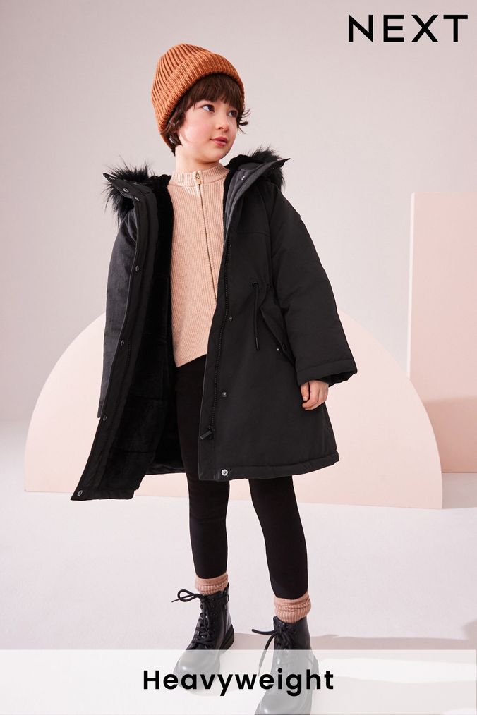 Girls Parka Coats Jackets Next Official Site