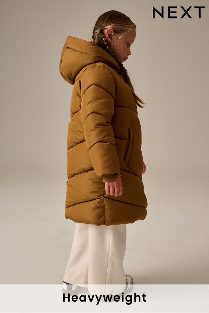 Girls Gold Coats Jackets Next Official Site