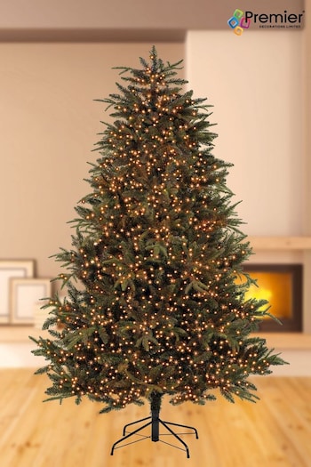 Premier Decorations Ltd Gold 750 LEDs TreeBrights Christmas Lights with Timer 18.7M (Q81958) | £24
