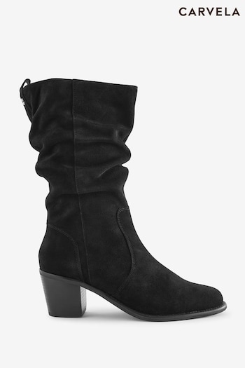 Carvela Black Secil Knee High Boots (Q82149) | £199