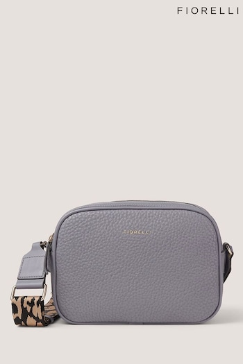 Fiorelli Blue Lyra Crossbody Plain Bag (Q82175) | £59