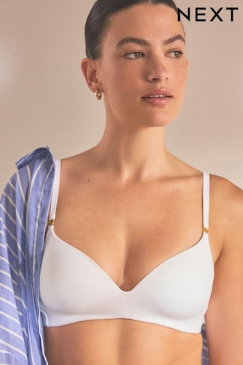 White Pad Non Wire Ultimate Comfort Brushed Bra (Q82275) | £18