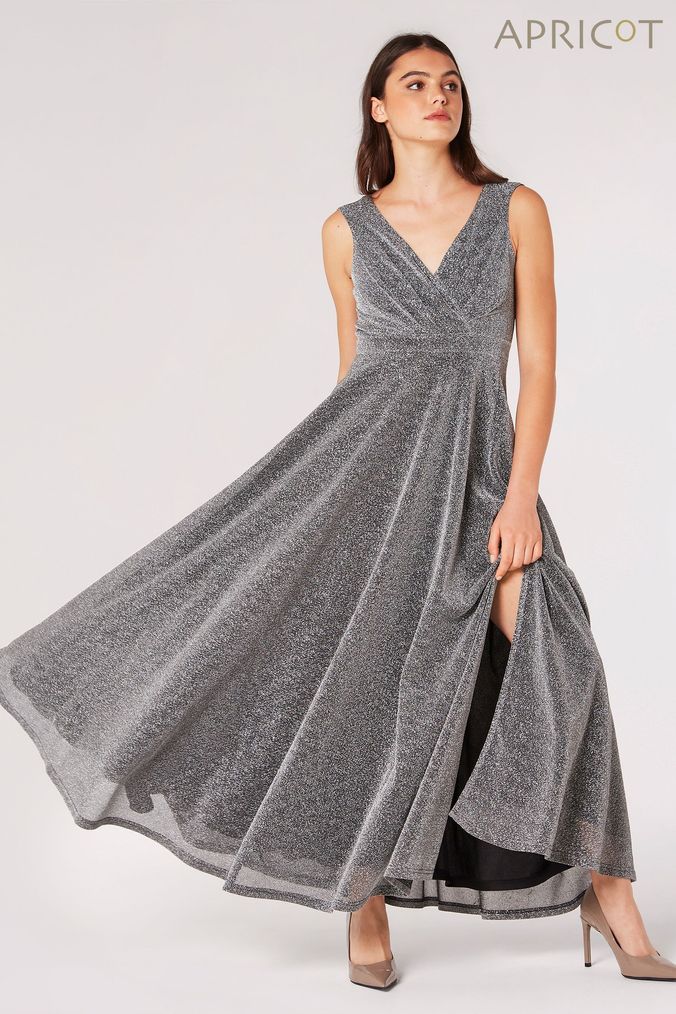 Silver Party Dresses Silver Cocktail Going Out Dresses
