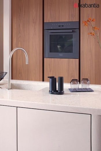 Brabantia Grey SinkStyle Soap Dispenser Set (Q82451) | £45