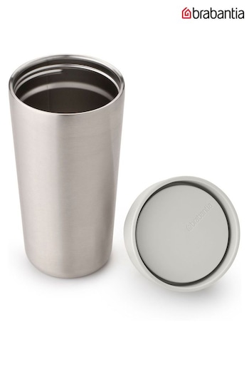 Brabantia Light Grey Make & Take Insulated Cup 0.36L (Q82454) | £23