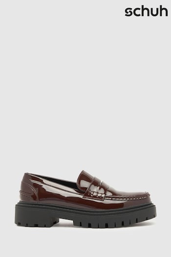 LEXIS PATENT CHUNKY LOAFER (Q82462) | £38