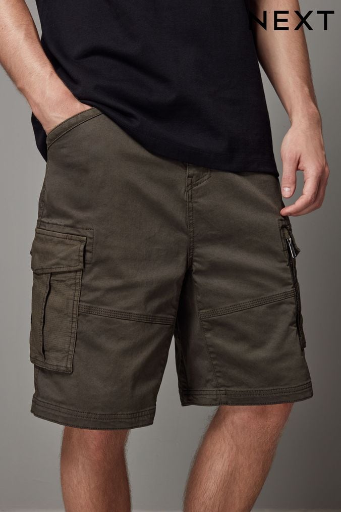 Mens smart knee length shorts top