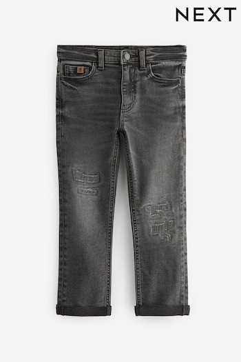 Black Denim Distressed Jeans (3-16yrs) (Q82833) | £17 - £22
