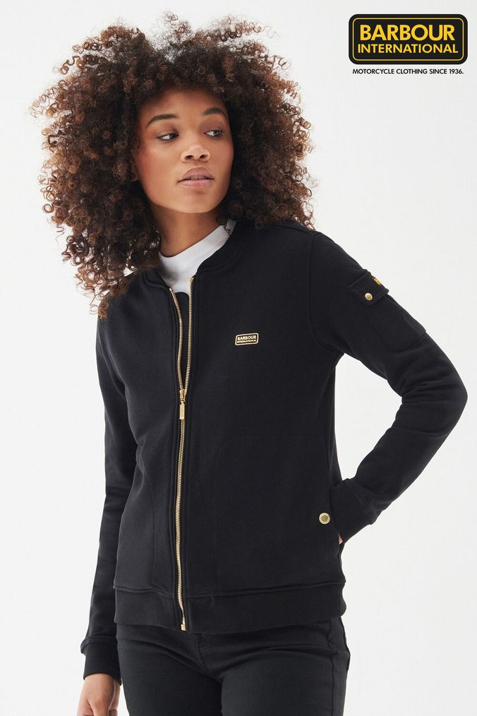 Barbour womens bomber jacket cheap