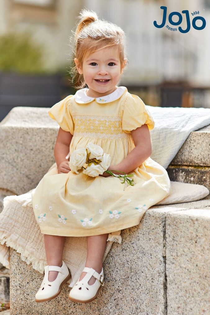 Next girls yellow dress clearance
