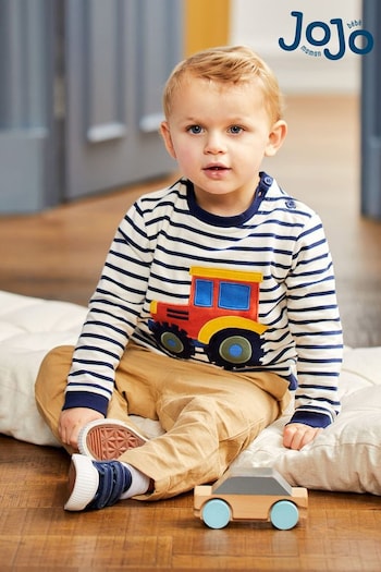 Jeans för flickor för Barn från Fendi Kids Tan Cotton Linen Summer Trousers (Q83050) | £20