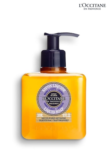 L Occitane Shea Lavender Liquid Soap 300ml (Q83091) | £17.50