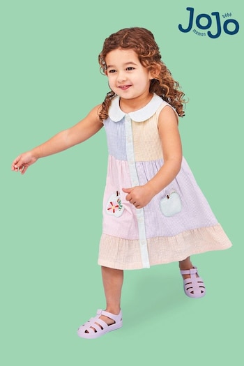 All Toys & Games Green The Very Hungry Caterpillar Embroidered Button Through Dress (Q83118) | £27