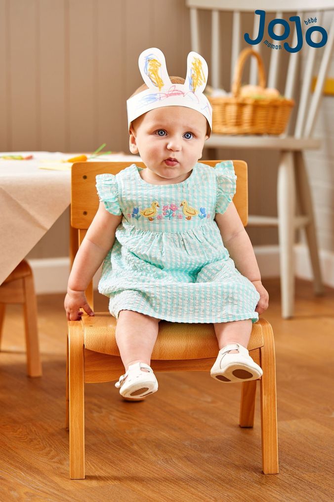 Baby in deals blue dress