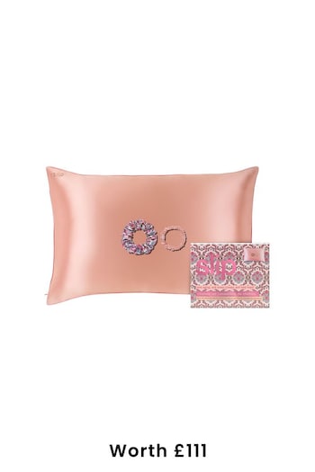Slip Silk Pillowcase and Scrunchie Gift Set (Worth £111) (Q83309) | £95